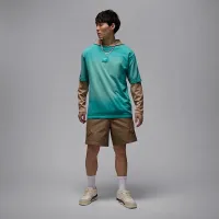 Nike Jordan Flight Essentials 85 мужские Washed футболка цвет зеленый