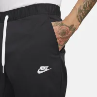 Nike Club мужские Woven Tapeцвет красный Leg Pants цвет черный