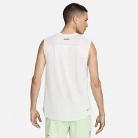 Nike Solar Chase мужские Dri-FIT Sleeveless Running Top цвет белый
