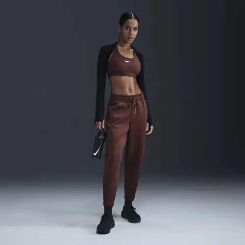 Nike Dri-FIT Prima жіноча З високою талією 7/8 тренувальні Pants колір коричневий
