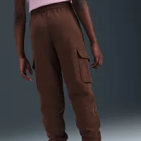 Nike Sportswear Club Fleece Big детские Cargo Pants цвет коричневый
