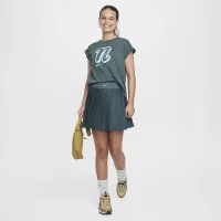 Nike Sportswear Girls' Pleated спідниця колір зелений