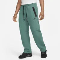 Nike Sportswear Tech Fleece чоловічі Open-Hem Sweatpants колір зелений