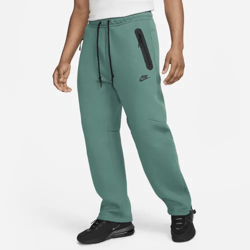 Nike Sportswear Tech Fleece чоловічі Open-Hem Sweatpants колір зелений