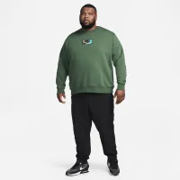 Nike Club Fleece мужские Crew цвет зеленый