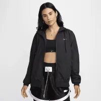 Nike Sportswear Classic Wovens женская Loose UV Hooded Куртка цвет черный