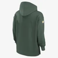 цвет зеленый Bay Packers Sideline Jersey мужские Nike Dri-FIT NFL Pullover Толстовка с капюшоном цвет зеленый