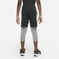 Nike Pro Dri-FIT Big дитячі (для хлопчиків) 3/4-Length Tights колір сірий