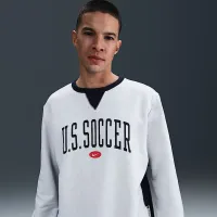 USMNT Standard Issue чоловічі Nike Dri-FIT Soccer Crew-Neck світшот колір коричневий