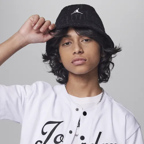 Nike Jordan Fuel Up, Cool Down Big детские Bucket Hat цвет черный