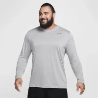 Nike Dri-FIT Legend чоловічі Long-Sleeve Fitness Top колір сірий