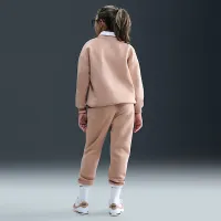 Nike Sportswear Club Fleece Big дитячі оверсайз світшот колір коричневий