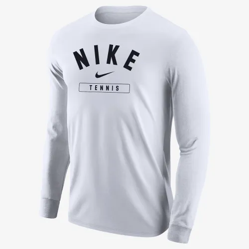Nike Tennis мужские Long-Sleeve футболка цвет белый