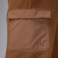 Nike Jordan Flight чоловічі High-Pile Fleece Pants колір коричневий