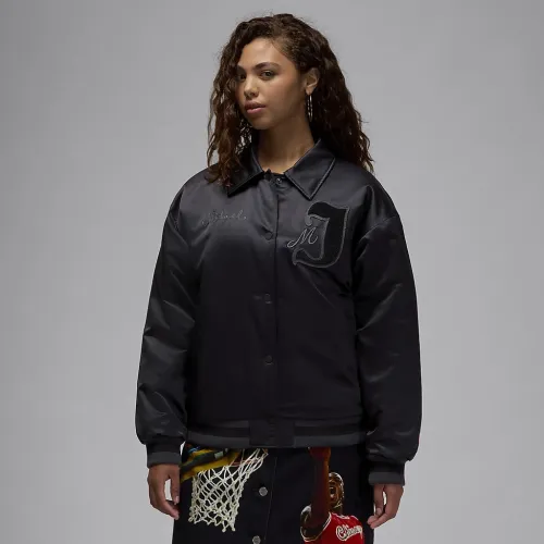 Nike Jordan женская Varsity Куртка цвет черный