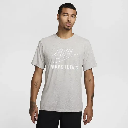 Nike Swoosh чоловічі Wrestling футболка колір сірий