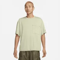 Nike Sportswear Tech Pack мужские Dri-FIT Short-Sleeve Top цвет зеленый