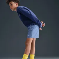 Nike Multi Big детские Dri-FIT тренировочные шорты синий