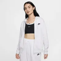 Nike Sportswear Club Fleece жіноча Full-Zip Толстовка з капюшоном колір коричневий