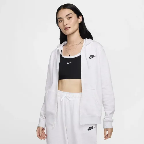 Nike Sportswear Club Fleece жіноча Full-Zip Толстовка з капюшоном колір коричневий