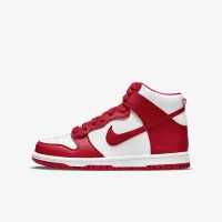 Nike Dunk High Big Kids' обовь White