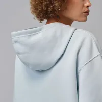 Nike Jordan Brooklyn Fleece женская Pullover Толстовка с капюшоном синий