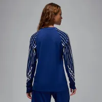 Nike Paris Saint-Germain 2024/25 Stadium Fourth женская Jordan Dri-FIT Soccer Replica Long-Sleeve Jersey синий