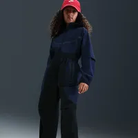 Nike Tech Big детские (для мальчиков) Woven Pants цвет черный