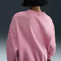 Nike Sportswear Phoenix Fleece жіноча оверсайз Crew-Neck світшот Pink