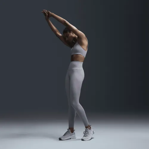 Nike Zenvy жіноча Gentle-Support З високою талією 7/8 лосіни колір сірий