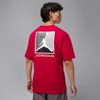 Nike Jordan Brooklyn мужские футболка цвет красный