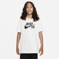 Nike SB Big детские футболка цвет белый