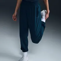 Nike One женская Dri-FIT С высокой Талией 7/8 Joggers синий