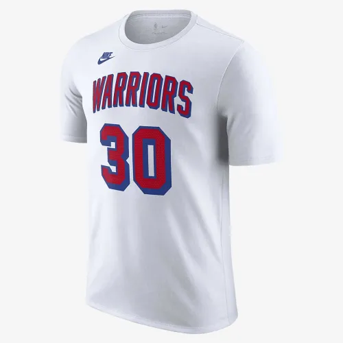 Stephen Curry Golden State Warriors Essential Hardwood Classics чоловічі Nike NBA футболка колір білий