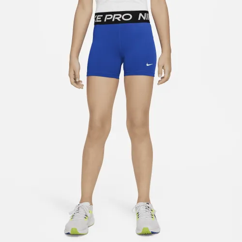 Nike Pro Big дитячі (Girls') шорти блакитний