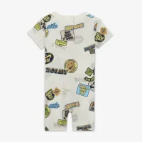 Nike Sportswear Baby (0-9M) Printed Tee Romper цвет коричневый