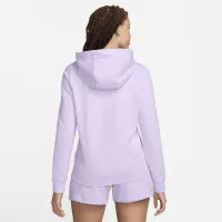Nike Sportswear Club Fleece женская Pullover Толстовка с капюшоном цвет фиолетовый