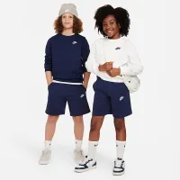 Nike Sportswear Club Fleece Big дитячі French Terry шорти блакитний