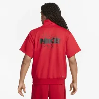 Nike Dri-FIT Standard Issue чоловічі 1/4-Zip Short-Sleeve баскетбольні Top колір червоний