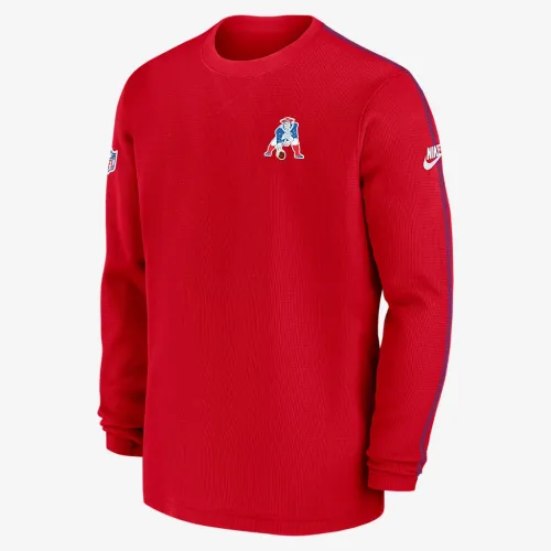 New England Patriots Logo Coach Men’s Nike NFL Long-Sleeve Top колір червоний