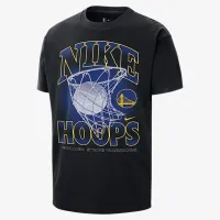 Golden State Warriors Courtside мужские Nike NBA Max90 футболка цвет черный
