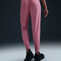 Nike Dri-FIT One жіноча З високою талією 7/8 French Terry Joggers Pink