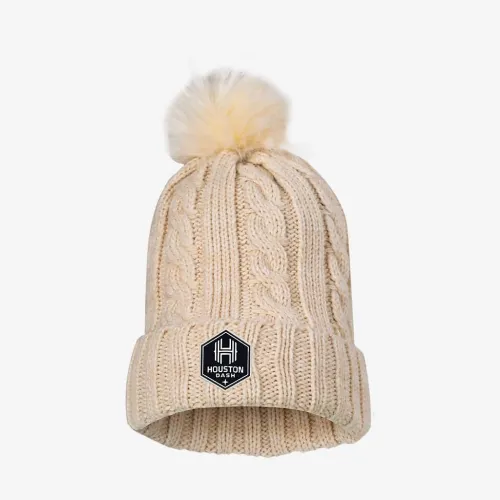 Houston Dash Nike NWSL Knit Beanie цвет коричневый