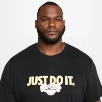 Nike мужские Dri-FIT баскетбольные футболка цвет черный