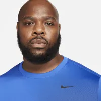 Nike Dri-FIT Legend чоловічі Long-Sleeve Fitness Top блакитний
