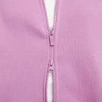 Nike Sportswear Club Fleece Big детские оверсайз Full-Zip Толстовка с капюшоном Pink