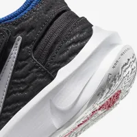 Nike Team Hustle D 10 FlyEase Little дитячі Easy On/Off Кросівки колір чорний