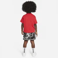 Nike Dri-FIT Culture of баскетбольные Toddler 2-Piece Mesh шорты набор цвет черный
