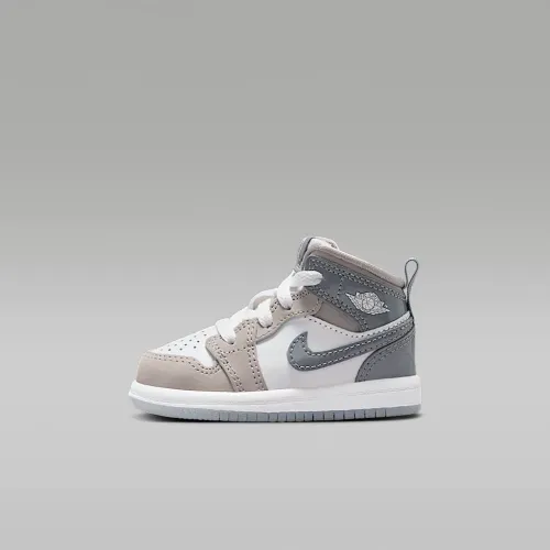 Nike Jordan 1 Mid SE Baby/Toddler Кросівки колір білий