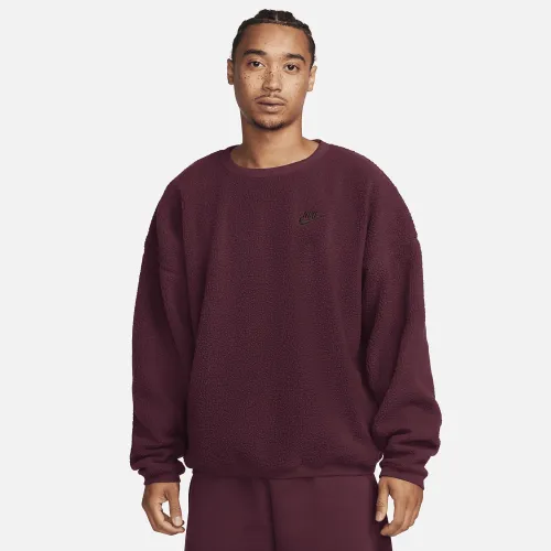 Nike Club Fleece мужские Winterized Crew цвет красный